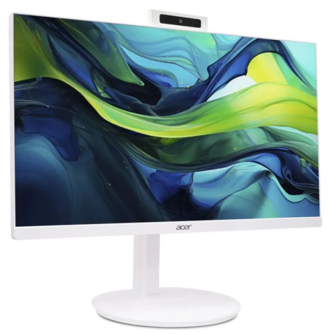 фото Моноблок 27" Acer Aspire C27A-P1MTL (Intel Core Ultra 5 115U, 16ГБ SODIMM DDR5, SSD 512 ГБ, Не установлена) Белый [DQ.BX7CD.001]