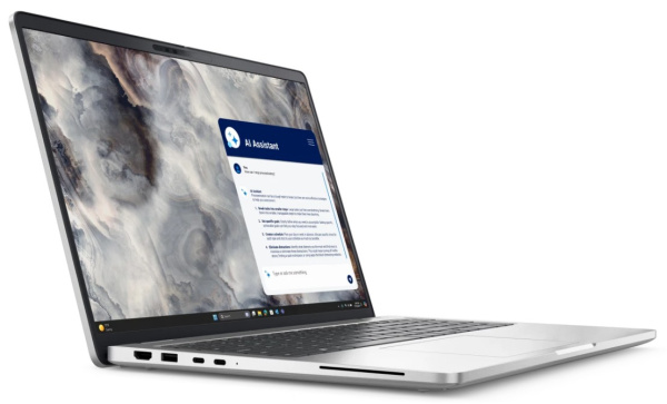 фото Ноутбук Dell Pro 16 Plus 16" (Intel Core Ultra 5, 16Гб DDR5, SSD 512 Гб, Arc graphics, Без ОС) Серебристый [Pro16Plus-5151]