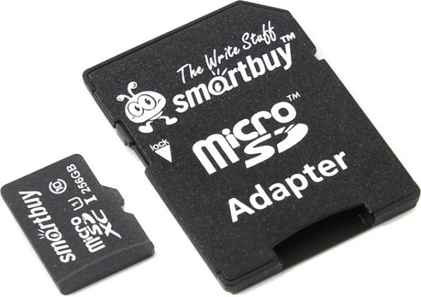 фото Карта памяти MicroSDXC 256GB SmartBuy SB256GBSDCL10-01 в Омске