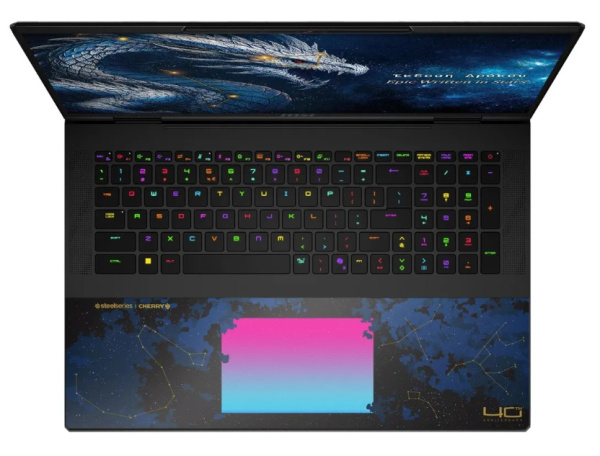 фото Ноутбук MSI Titan 18 HX Dragon Edition Draco A2WJ 18" (Intel Core Ultra 9, 96Гб DDR5, SSD 4 Тб, GeForce RTX 5090, Windows 11 Домашняя) Черный [9S7-1824D6-1251]