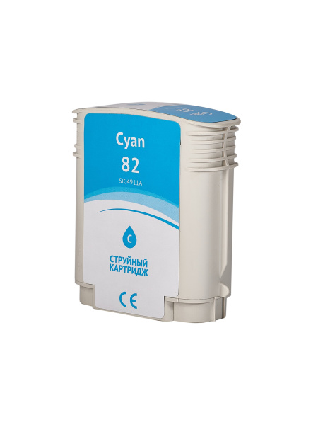 фото Картридж струйный Sakura C4911A (№82 Cyan) в Уфе