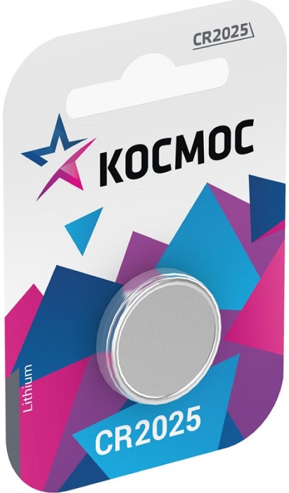 

Батарейка Космос KOC20251BL СR2025, 1 шт, KOC20251BL