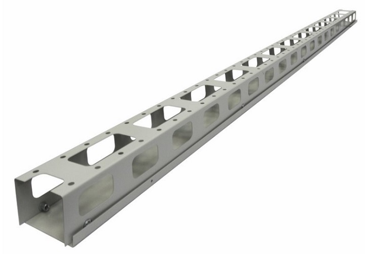 

Кабельный организатор вертикальный, 42U Rexant 04-2640 Standart с крышкой, ширина 100мм, 04-2640