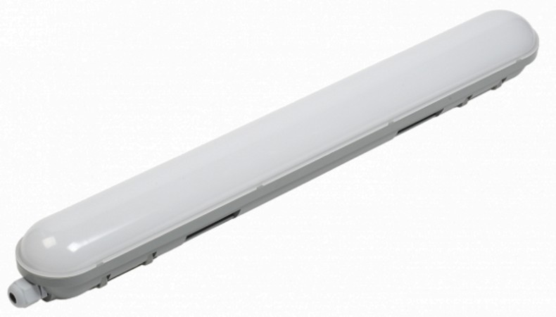 

Светильник светодиодный Gauss ССП-176 EVO-S 864424218-S влагозащитный IP65 600*76*66 18W 1950lm 4000K матовый с сенсором и возможностью соединения в л, ССП-176 EVO-S