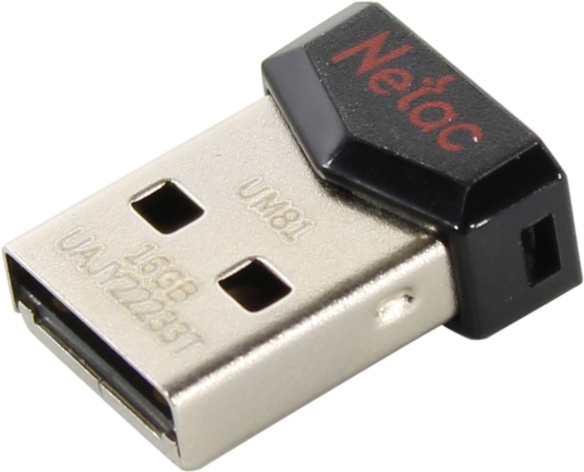 фото Накопитель USB 2.0 16GB Netac NT03UM81N-016G-20BK в Челябинске