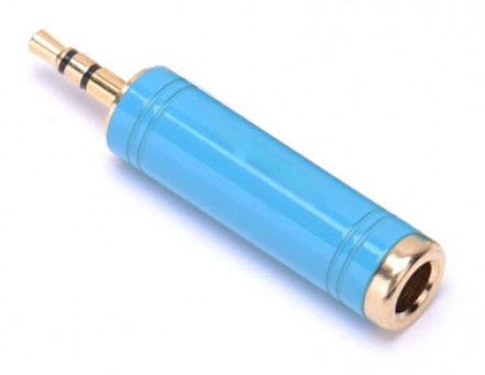 

Переходник аудио Vention VAB-S04-L Jack 3.5 mm M/6,5 mm F, VAB-S04-L