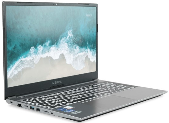 фото Ноутбук  Nerpa Caspica I752-15 в Уфе 15.6 ", Core i7, 32 Гб RAM, 1 Тб SSD, Iris Xe Graphics, Серый