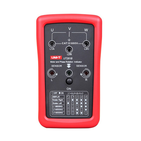 Изображение товара Детектор UNI-T UT261B для проверки трехфазного питания