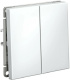 фото Выключатель двухклавишный  Systeme Electric GAL000117S