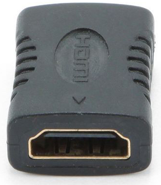 

Переходник Gembird HDMI-HDMI A-HDMI-FF 19F/19F, золотые разъемы, пакет, HDMI-HDMI