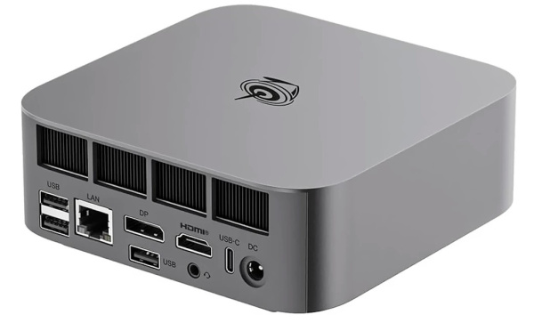 фото Мини ПК Beelink SER9 PRO (AMD Ryzen 7 H 255 (8/16; 3.8ГГц; 16Мб), 3.8ГГц, 24ГБ DDR5, SSD 500 Гб, AMD Radeon Graphics, Не установлена) [BL/SER9 PRO/255/24G/500G/Space Gray]