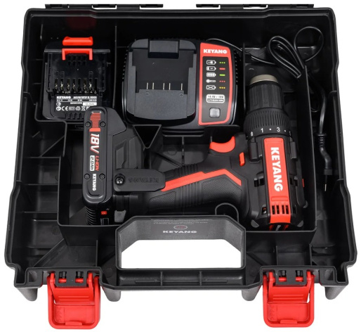 фото Шуруповерт аккумуляторный KEYANG DD18BL-W (Set) в Краснодаре