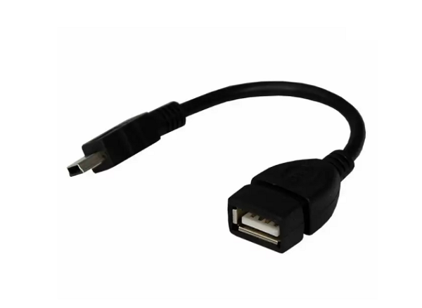 

Кабель интерфейсный Rexant 18-1181 OTG mini USB на USB шнур 0.15 м черный, 18-1181