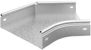 фото Угол гориз. 45° Ostec УПТП45-100х100-0,7-R100-СЦ