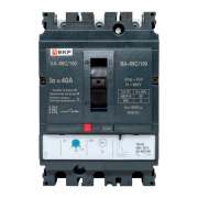фото Автоматический выключатель в литом корпусе EKF mccb99C-100-40