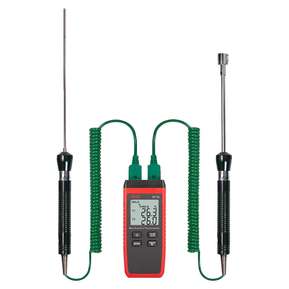 

Термометр RGK CT-12+TR-10W+TR-10S с погружным зондом температуры TR-10W и поверхностным зондом TR-10S, без поверки, CT-12+TR-10W+TR-10S