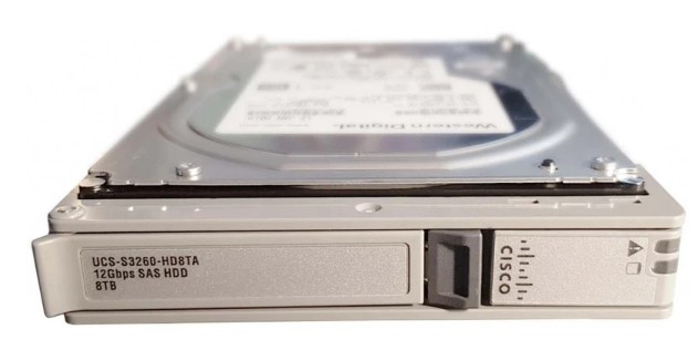 

Жесткий диск Cisco UCS-S3260-HD8TA= 8 TB 12G SAS 7.2K RPM LFF HDD (4K), UCS-S3260-HD8TA=