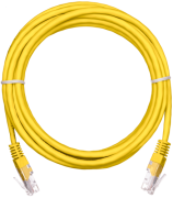 фото Кабель патч-корд Netlan EC-PC4UD55B-BC-PVC-050-YL-10