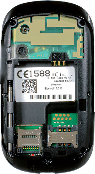 фото Мобильный телефон  Alcatel One Touch 708 Black