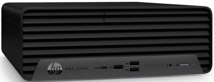 

Компьютер HP Pro 400 G9 SFF 6U4U9EA i3-13100/8GB/512GB SSD/UHD graphics/GbitEth/USB kbd/USB mouse/noOS/black, Pro 400 G9 SFF