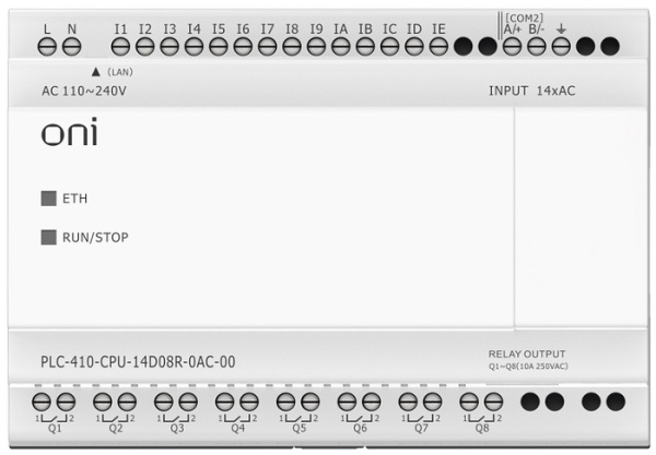 фото Модуль  ONI PLC-410-CPU-14D08R-0AC-00 в Смоленске