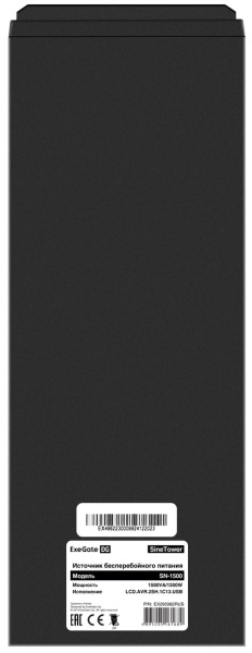 фото Источник бесперебойного питания  Exegate SineTower SN-1500.LCD.AVR.2SH.1C13.USB в Уфе