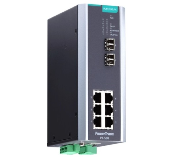 

Коммутатор управляемый MOXA PT-508-MM-LC-24 6x10/100BaseT(X), 2 100BaseFX multi-mode, LC, 1 x 24 VDC, PT-508-MM-LC-24