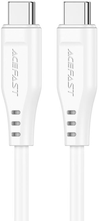 

Кабель ACEFAST C3-03 USB Type-C/USB Type-C, 1.2м, для подзарядки/передачи данных, белый, C3-03
