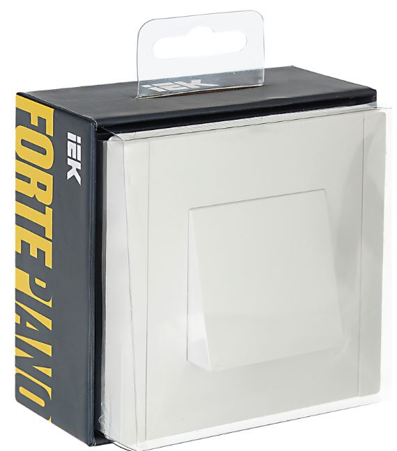 

Вывод кабеля IEK FP-VK10-0-K01 FORTE&PIANO FP242 белый, FP-VK10-0-K01