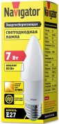 фото Лампа Navigator NLL-C37-7-230-2.7K-E27-FR