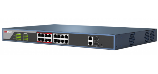 фото Коммутатор PoE HIKVISION DS-3E0318P-E(B) в Омске