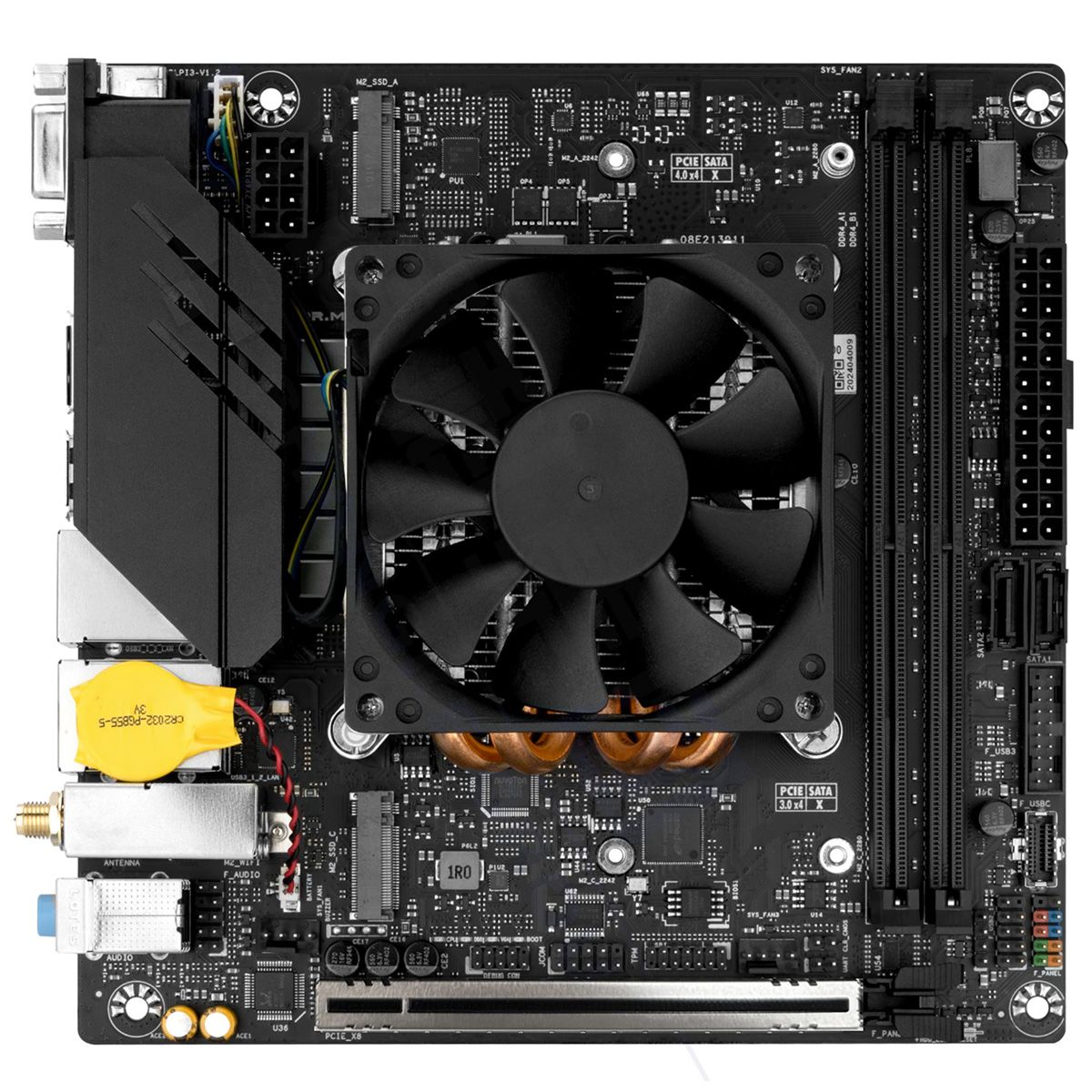 

Материнская плата mini-ITX MAXSUN MS-MoDT 12450H ITX WIFI F 6940709660560 (LGA1700, H610, 4*DDR4 (3200), 2*SATA, PCIe, 3*M.2, WiFi, BT, 2*USB 3.2, 4*U, MS-MoDT 12450H ITX WIFI F