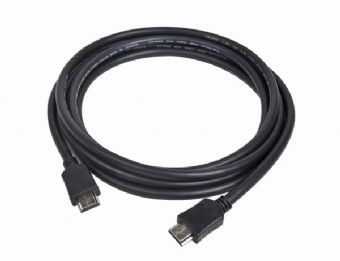 

Кабель интерфейсный HDMI-HDMI Gembird 19M/19M CC-HDMI4-10 3м, v2.0, черный, позол.разъемы, экран, пакет, 19M/19M