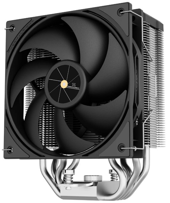 

Кулер Thermalright Assassin X 120 R Digital Black LGA115x/1200/1700/1851/AM4/AM5 (120mm, 2000rpm, 70.84CFM, 30dBa), Assassin X 120 R Digital Black