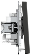 фото Выключатель двухклавишный Systeme Electric GAL001451S
