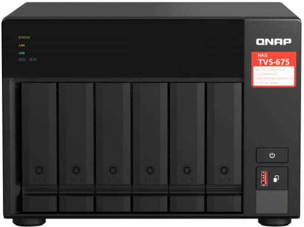 фото Сетевой RAID-накопитель  QNAP TVS-675-8G в Красноярске