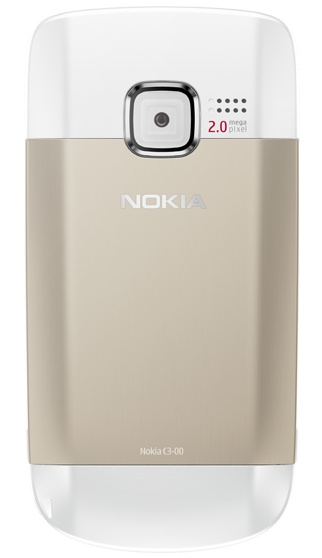 фото Мобильный телефон  Nokia C3-00 Golden White