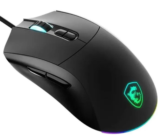 фото Оптическая светодиодная мышь MSI Forge GM320, Черный, [S12-0402530-HH9] в Уфе
