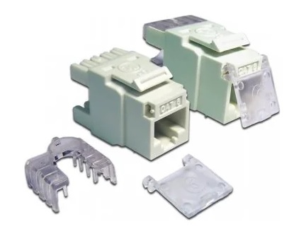 

Вставка Lanmaster LAN-OK45U6/180P-WH Keystone RJ-45, категория 6, белая, со встроенной шторкой, 180 градусов, LAN-OK45U6/180P-WH