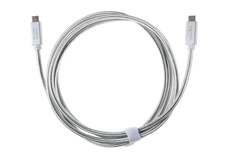 

Кабель интерфейсный Type C-Type C Telecom TC420S серебряный, 10Gbs, 1m, TC420S
