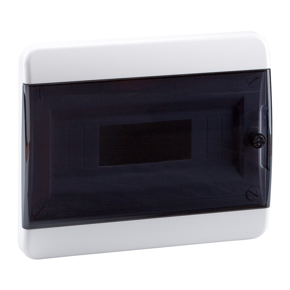 

Корпус КЭАЗ 117945 пластиковый Встраиваемый OptiBox P-BVK-2-12-IP41 Прозрачная черная дверь, 117945