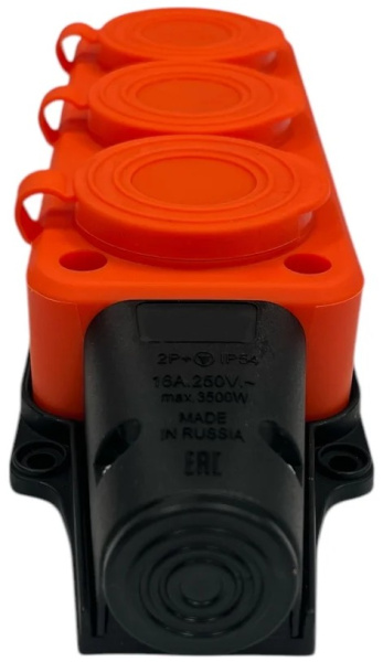 фото Удлинитель силовой iTOK i-CONNECT-COLOR-SUR-KG-325-3-54-25-ORANGE-OR в Смоленске