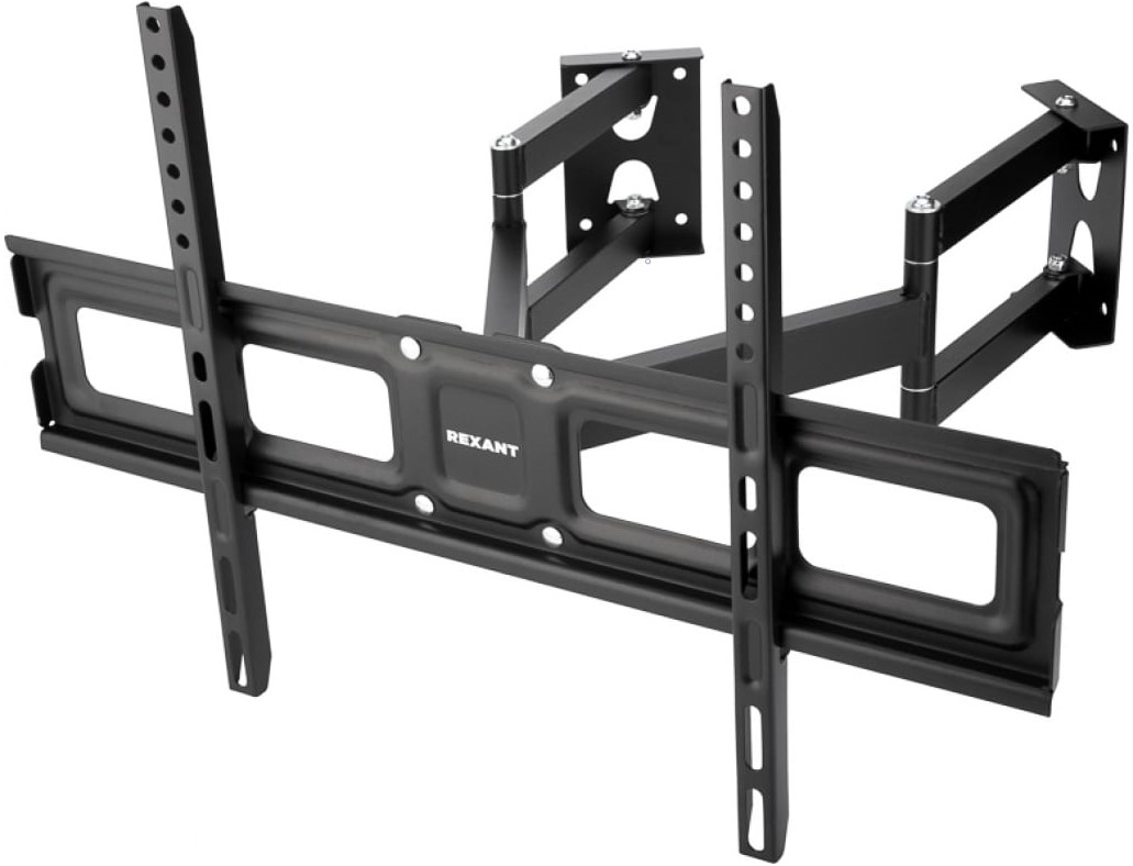 

Кронштейн Rexant 38-0371 для телевизора 37"-70", наклонно-поворотный, два двойных колена раздельно серия HOME, 38-0371