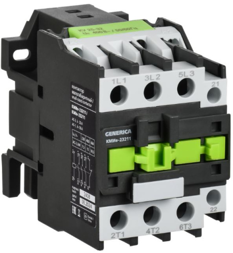 Изображение товара Контактор IEK KKME21-032-400-01 для электродвигателей и автоматизации