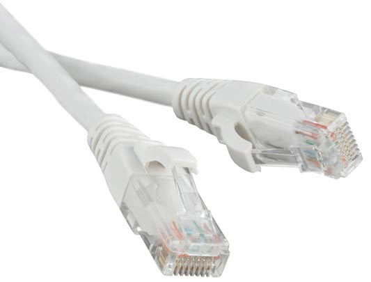 фото Кабель патч-корд U/UTP 6 кат. 1.5м Hyperline PC-LPM-UTP-RJ45-RJ45-C6-1.5M-LSZH-WH в Санкт-Петербургe