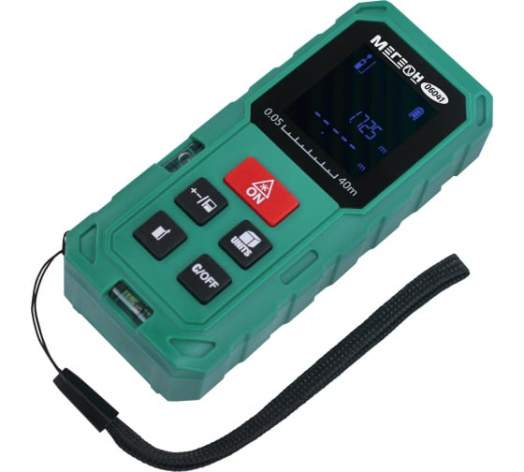 Изображение товара Дальномер МЕГЕОН 06041 с подсветкой, измерением площади объема и углов