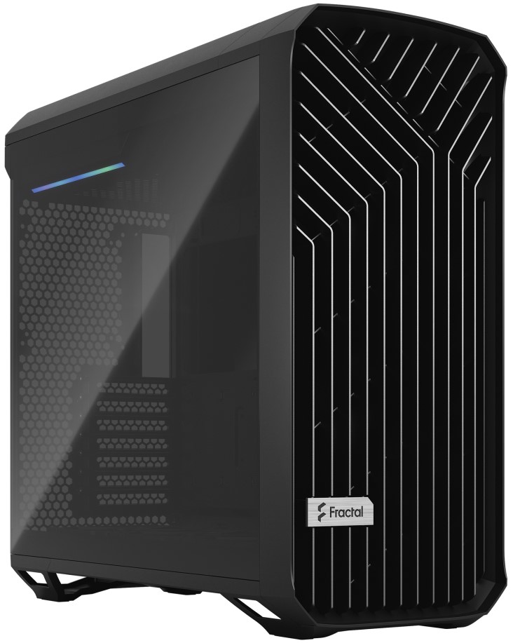 

Корпус eATX Fractal Design Torrent Black TG Dark Tint FD-C-TOR1A-06 черный, без БП, с окном, USB 3.1 Gen 2 Type-C, 2xUSB 3.0, audio, Torrent Black TG Dark Tint