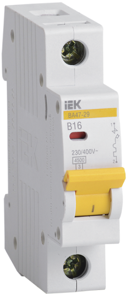 фото Автоматический выключатель  IEK MVA20-1-016-B в Уфе