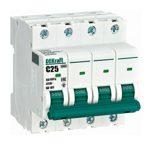 Изображение товара Автоматический выключатель DEKraft 12323DEK