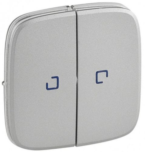 Изображение товара Клавиша Legrand 755227 серии Valena Allure вертикальная двухпозиционная